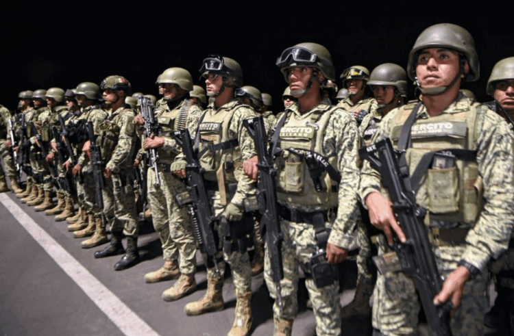 Decomisan más de media tonelada de metanfetamina en Nuevo Laredo. Foto de Ejército Mexicano/Archivo