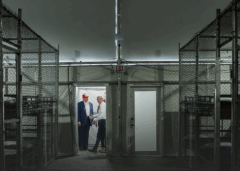 Foto de la cárcel Alligator Alcatraz en Florida por The White House