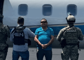 José Luis N, presunto operador del CJNG en Colima. Foto: SSPC