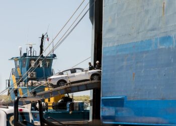 "Puerto del Norte tiene un potencial enorme": Sheinbaum. Foto de Gobierno de Tamaulipas