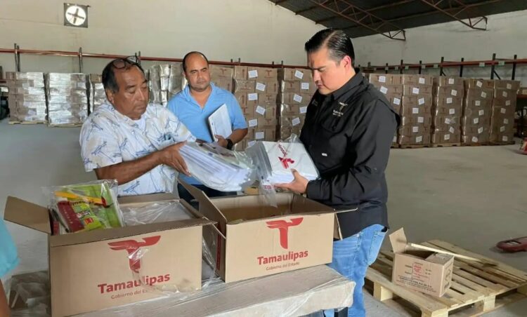Comienza distribución de útiles en Tamaulipas
