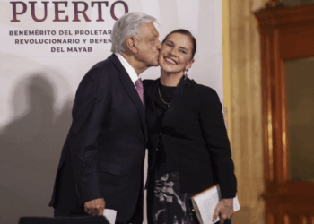 La verdad siempre se abre paso: Beatriz Gutiérrez responde a señalamientos de que vive en España. Foto de Presidencia