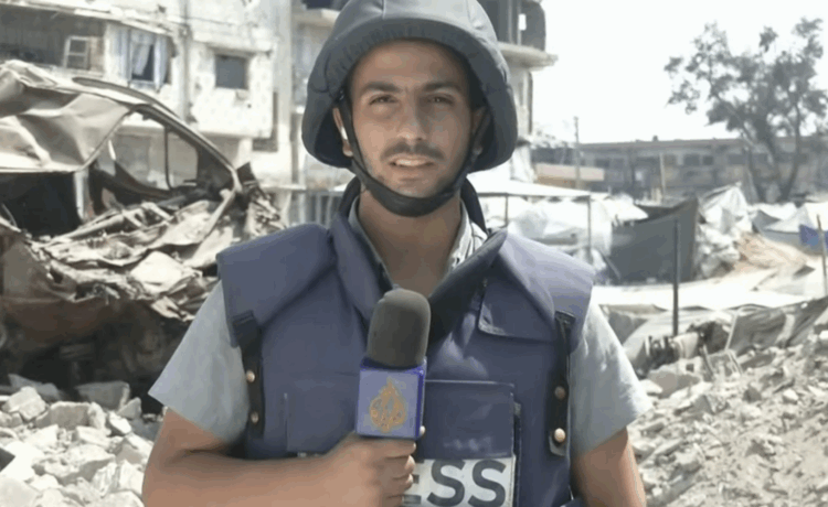 Al Jazeera confirma asesinato de cuatro de sus corresponsales en Gaza en ataque directo de Israel. Foto de X @AJEnglish