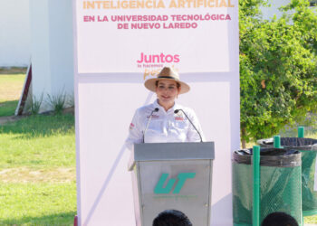 Nuevo Laredo marca pauta en Tamaulipas: Entrega Carmen Lilia Canturosas laboratorio de inteligencia artificial en la Universidad Tecnológica