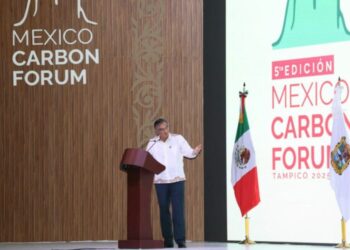 Inaugura Américo la 5ª edición del México Carbon Forum en Tampico