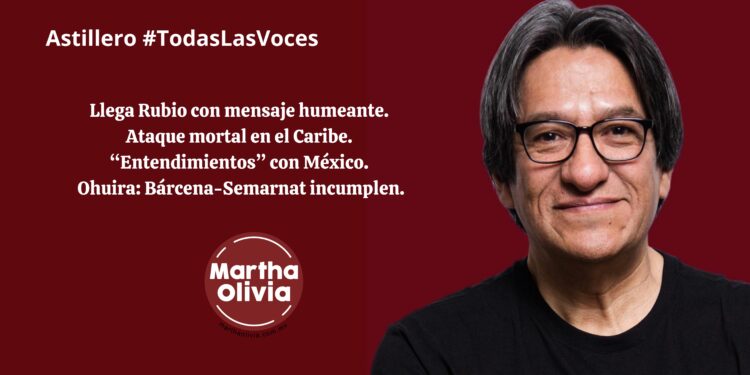 Llega Rubio con mensaje humeante