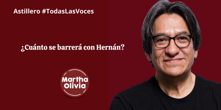 ¿Cuánto se barrerá con Hernán?