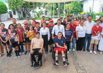 Atletas de deporte adaptado reciben apoyo para juegos Para-Estatales 2025