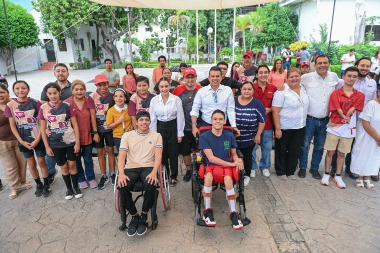 Atletas de deporte adaptado reciben apoyo para juegos Para-Estatales 2025