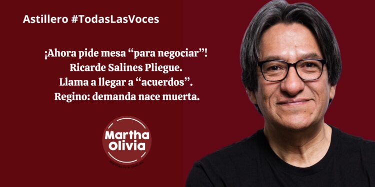 ¡Ahora pide mesa “para negociar”!