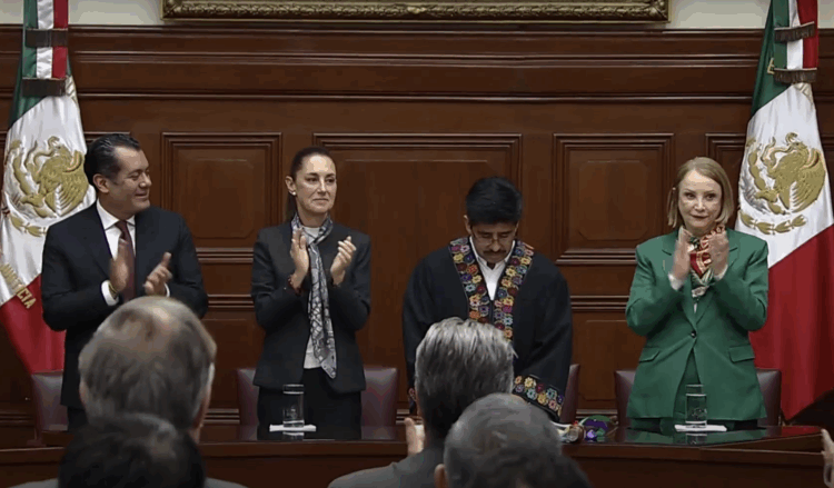 Corte va por recortes presupuestales, anuncia Hugo Aguilar en primera sesión. Foto tomada de video