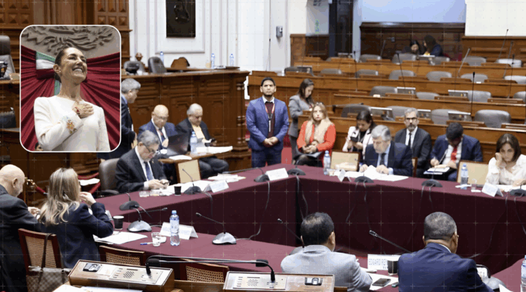 Propone Congreso de Perú declarar persona non grata a Claudia Sheinbaum. Foto de Congreso Perú