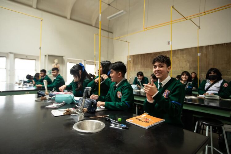 Más de 23 millones de alumnos regresaron a clases. Foto de SEP