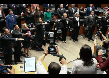 Rinden protesta los nuevos integrantes de la Suprema Corte de Justicia de la Nación. Foto tomada de video