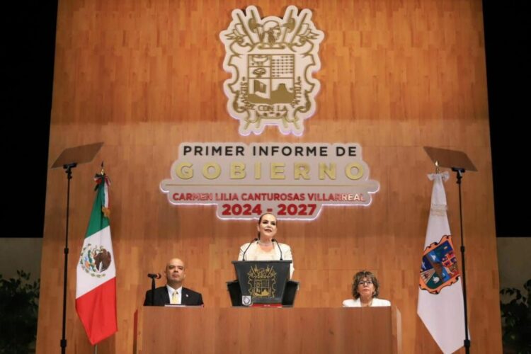 ‘Juntos lo hacemos posible’; Presenta Carmen Lilia Canturosas primer informe de resultados del segundo periodo