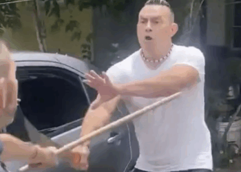 Conflictos vecinales impactan en percepción de seguridad local. Foto tomada de video