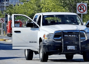 Persecuciones y bloqueos en Matamoros. Foto Especial