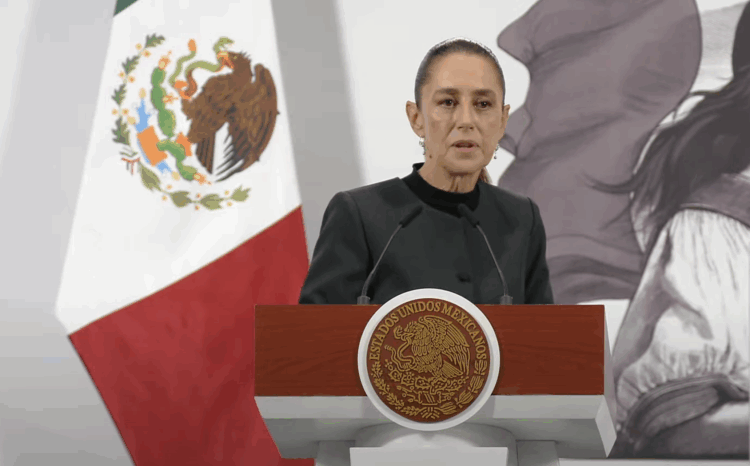 "No es un asunto de negociación en lo oscurito", Sheinbaum responde a Salinas Pliego. Foto tomada de video