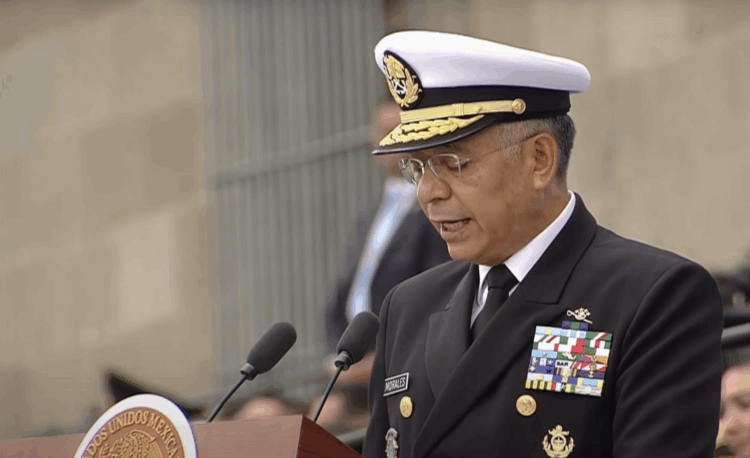 "Nosotros mismos dimos el golpe de timón", asegura secretario de Marina. Foto tomada de video