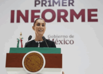 Sheinbaum dará informe en cada entidad. Foto de Presidencia de México