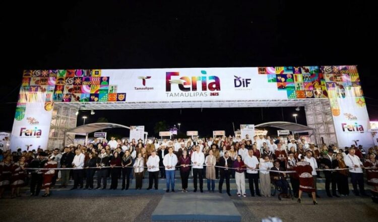 Inaugura Américo Villarreal la Feria Tamaulipas 2025, una fiesta de unidad y tradición
