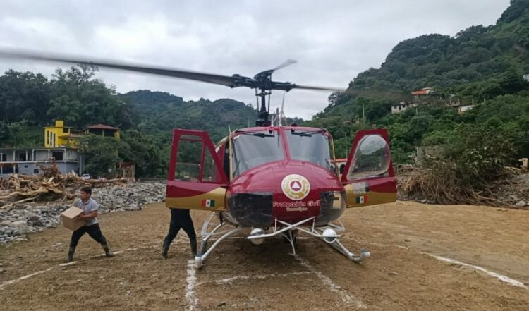Envía Tamaulipas apoyo a población afectada por lluvias en Veracruz