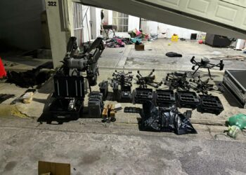 Detienen a integrante de célula delictiva con armas y explosivos en Reynosa. Foto de Vocería de Seguridad de Tamaulipas