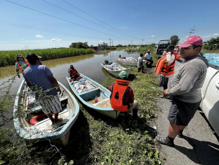 Aumenta a 70 el número de muertos por lluvias en México. Foto de Facebook El Higo entre historias y videos