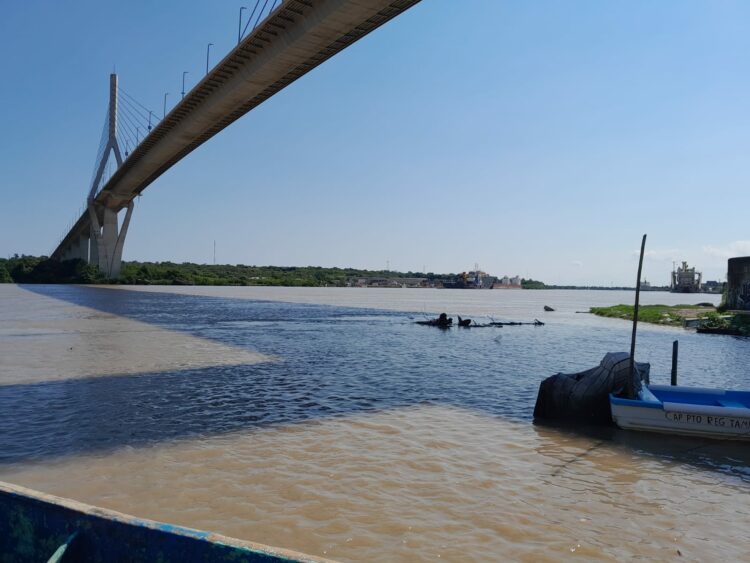 Gobierno Federal monitorea incremento en el río Pánuco. Foto de Redacción