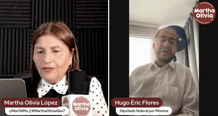 Hugo Éric Flores Cervantes de cara a formar un nuevo partido político. Foto tomada de video