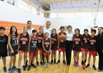 Inicia torneo de básquetbol INDE Tamaulipas 2025
