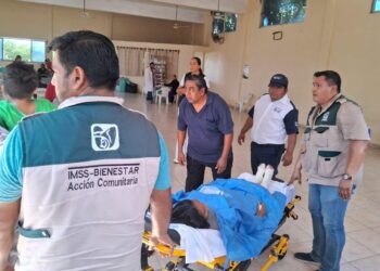 IMSS Tamaulipas envía brigadas de salud para damnificados de El Higo, Veracruz. Foto de IMSS Tamaulipas