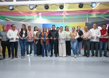 Inauguran Lalo y Lucy stand de Victoria en la Feria Tamaulipas 2025