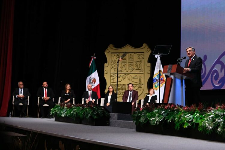 "En Tamaulipas la política ha dejado de dividirnos": Américo Villarreal rinde tercer Informe de Gobierno. Foto de Gobierno de Tamaulipas