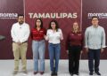 Luisa María Alcalde pide a adelantados de Morena trabajar desde abajo con la gente. Foto cortesía