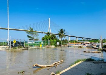 No hay riesgo por desbordamiento del Pánuco; se mantiene en constante monitoreo. Foto de Tania Villanueva