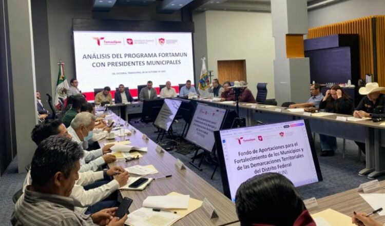 Tamaulipas avanza con el impulso y uso eficiente del FORTAMUN para fortalecer la seguridad pública ahora en la región centro