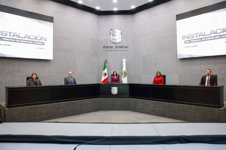 Tribunal de Disciplina Judicial ordena suspensión de jueza acusada de irregularidades en el sur de Tamaulipas. Foto de Poder Judicial de Tamaulipas