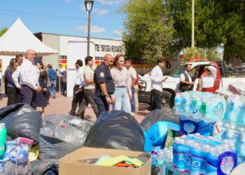 Nuevo Laredo responde al llamado de Carmen Lilia con 50 Toneladas de apoyo para comunidad del Sur de Tamaulipas y Veracruz