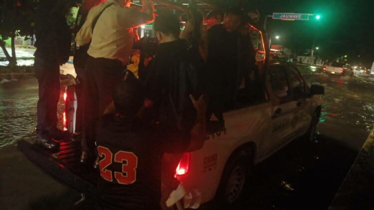 Sin desbordamiento de ríos tras lluvias en Tamaulipas, confirma Conagua. Foto de Secretaría de Seguridad Tamaulipas