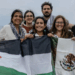 Integrantes mexicanos de la Global Sumud Flotilla. Foto de X