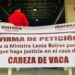 Van más de 10 mil firmas contra Cabeza de Vaca. Foto de Redacción
