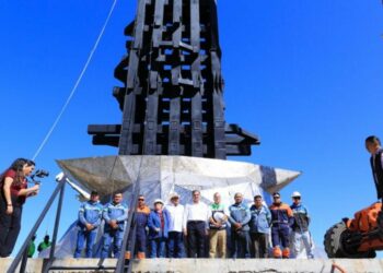 En diciembre se entrega primera etapa de la monumental escultura de la Virgen en El Chorrito: Américo
