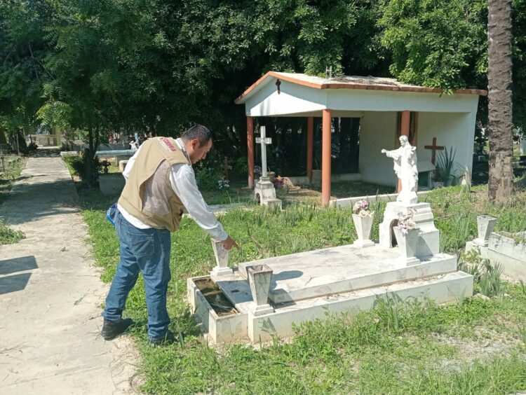 Coepris despliega operativo sanitario por Día de Muertos. Foto de Coepris