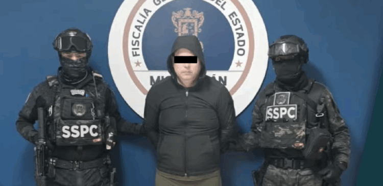 Detienen a Jorge Armando 'N', presunto autor intelectual del asesinato de Carlos Manzo. Foto tomada de video