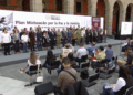 Presentan Plan Michoacán en Palacio Nacional. Foto tomada de video