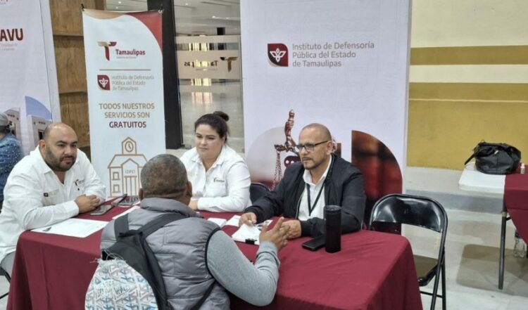 Participa Instituto de Defensoría Pública de Tamaulipas en el programa “Martes en tu Colonia” en Matamoros