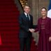 Sheinbaum recibe a Macron en Palacio Nacional. Foto de Gobierno de México