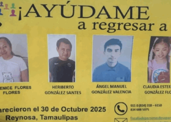 Localizan cuerpos de tres integrantes de una familia reportada como desaparecida en Reynosa. Foto de Web