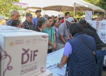 Inicia DIF Victoria cuarta entrega de apoyos alimentarios